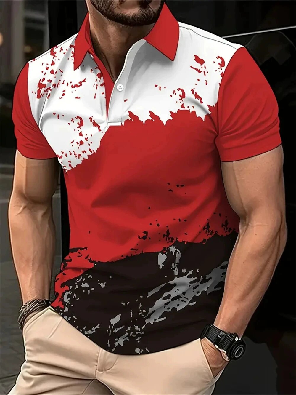 Summer Clothing Canada - Fashion Maple Leaves Canada Flag Men's