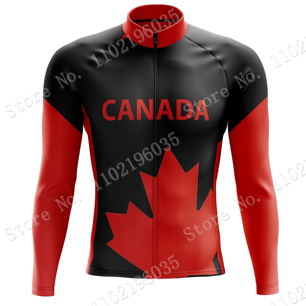 Summer Clothing Canada - 2023 Canada National Cycling Jersey Long