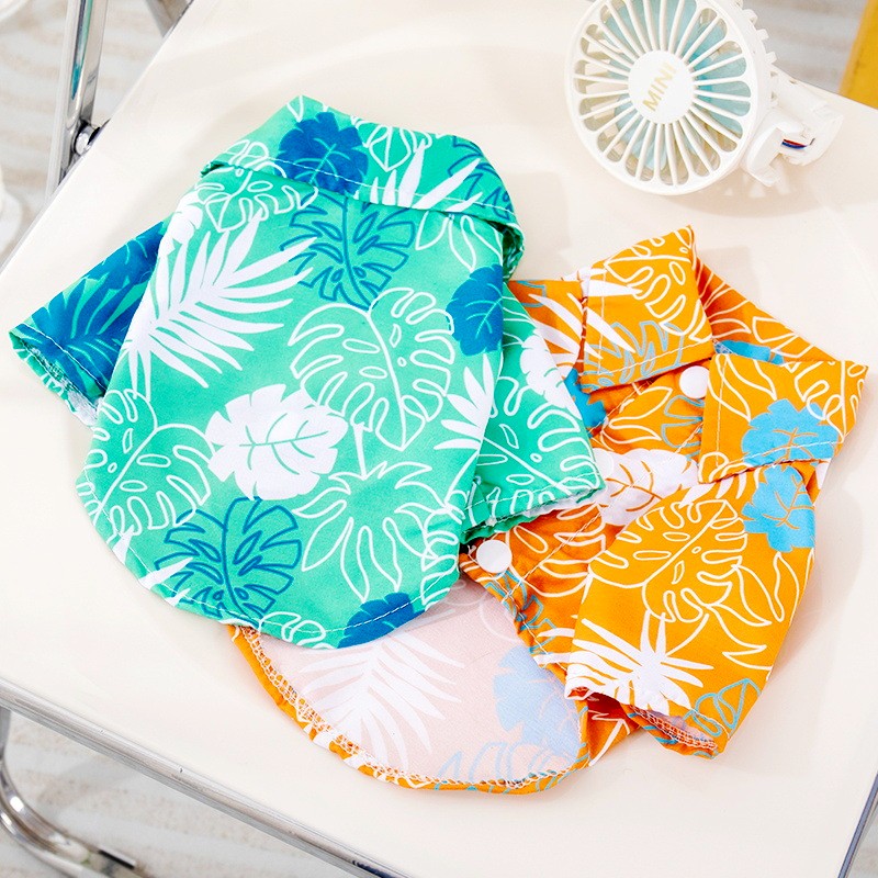 Summer Dog Clothing - Pet Beach Shirt Dog Clothes Summer