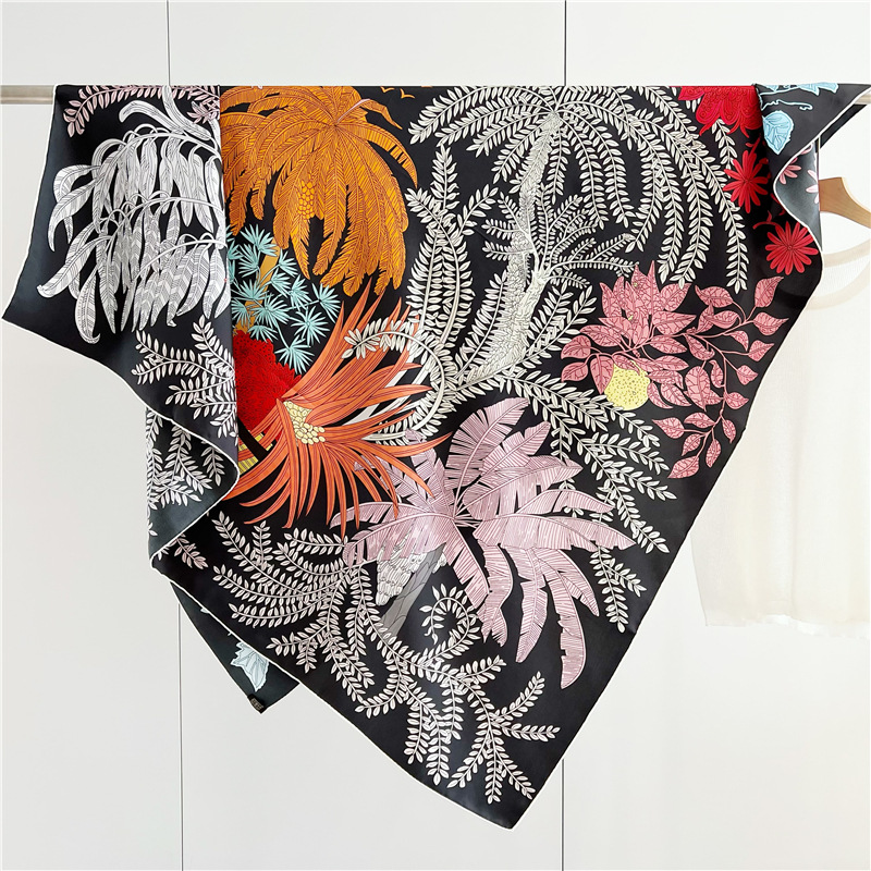 14mm Silk Scarf Women Hand Rol - Summer Clothing Accessories recension och pris
