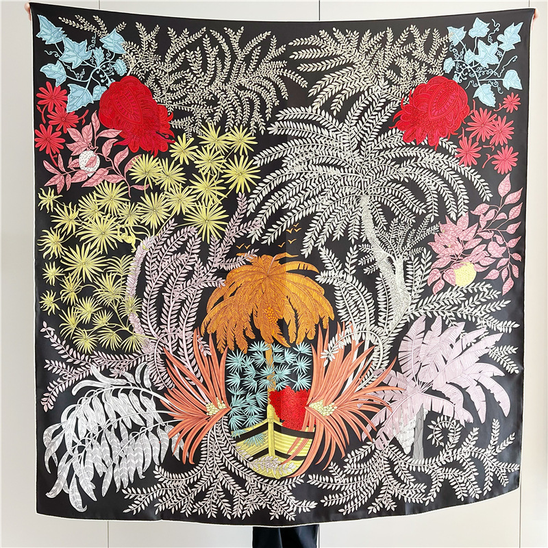 14mm Silk Scarf Women Hand Rol - Summer Clothing Accessories recension och pris