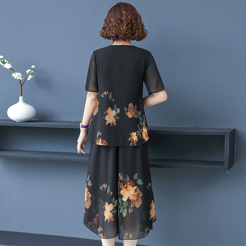 Elegant Fashion Floral Printin - Summer Clothing Vintage recension och pris