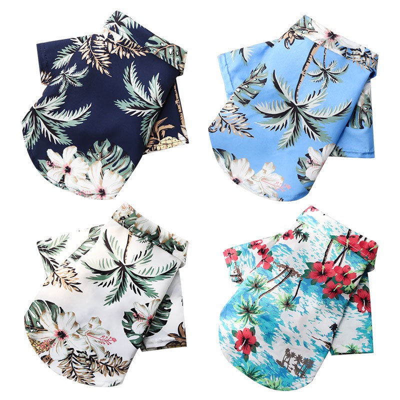 Hawaiian Beach Style Dog Cloth - Summer Dog Clothing recension och pris