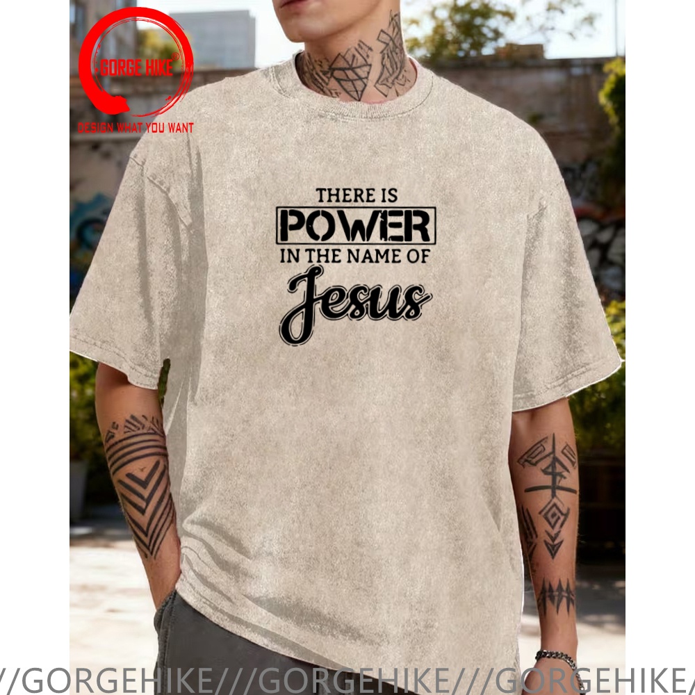 Vintage Washed Cotton T-Shirt  - Summer Clothing Name recension och pris