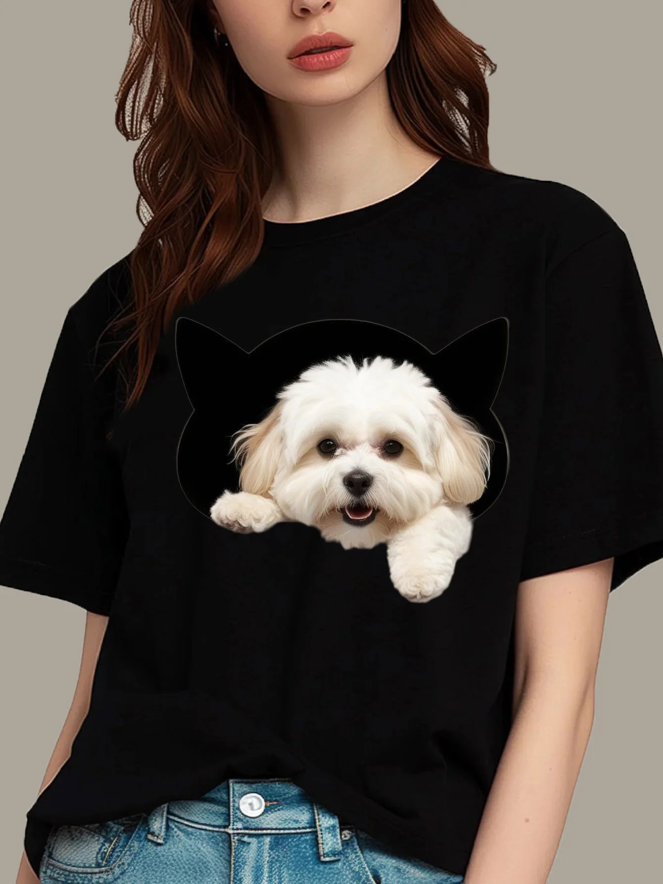 Dog Print Fun & Cheerful Women - Summer Clothing Looks recension och pris