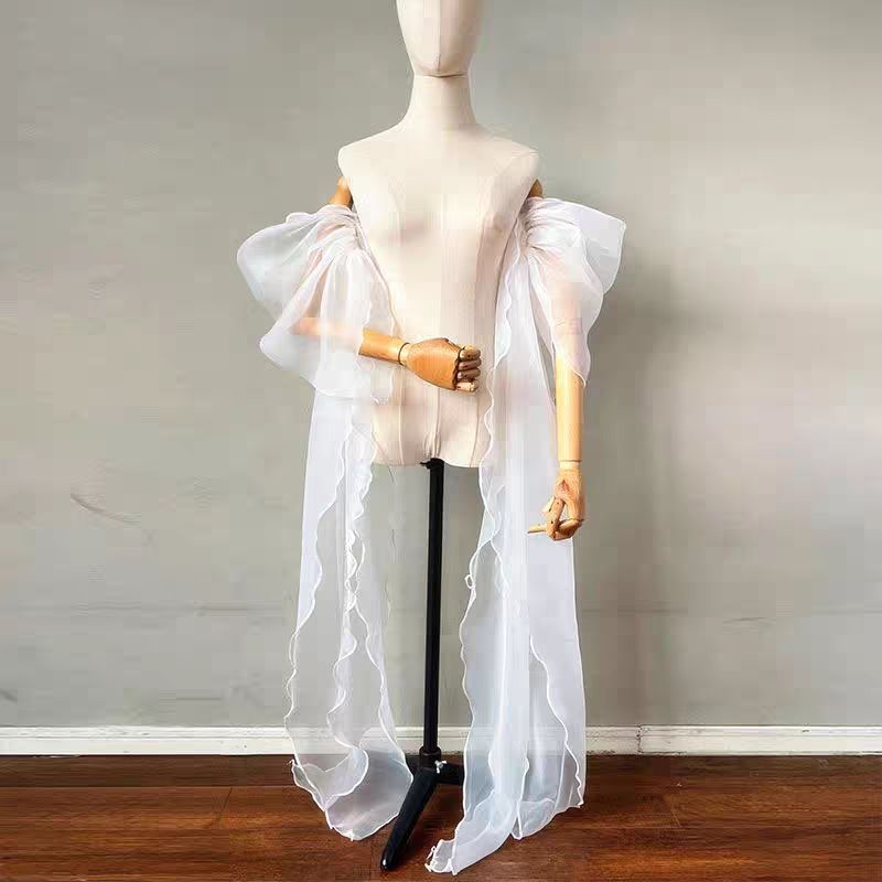 Bridal Sleeve Organza Detachab - Summer Clothing Accessories recension och pris