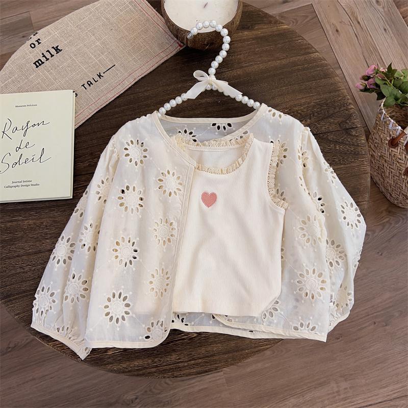 Girls' Lace Air-conditioned Sh - Yours Clothing Summer Jackets recension och pris
