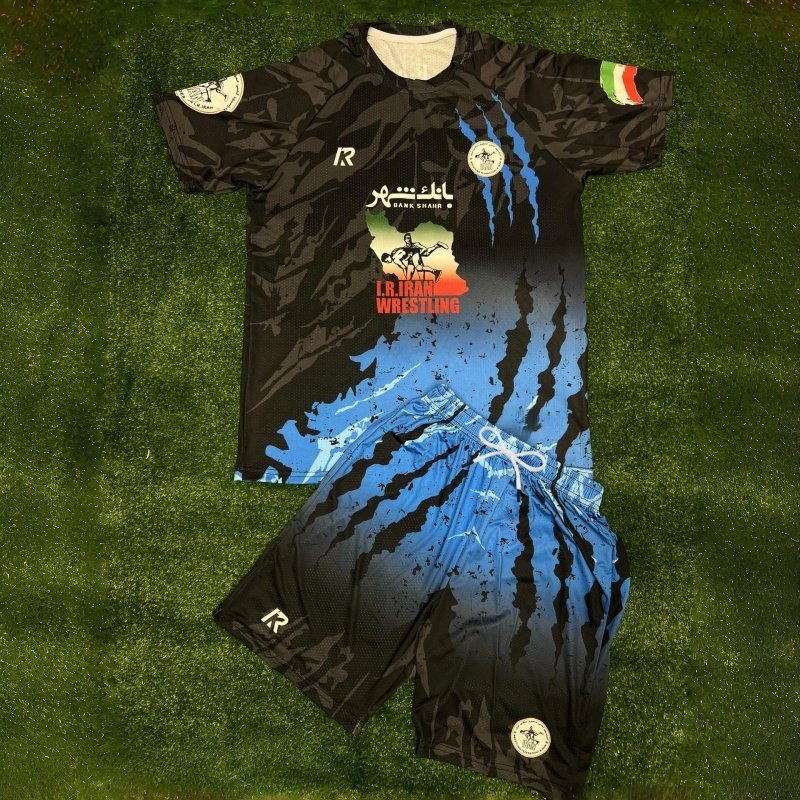 2026 New Iranian Flag Wrestlin - Summer Gym Clothing recension och pris