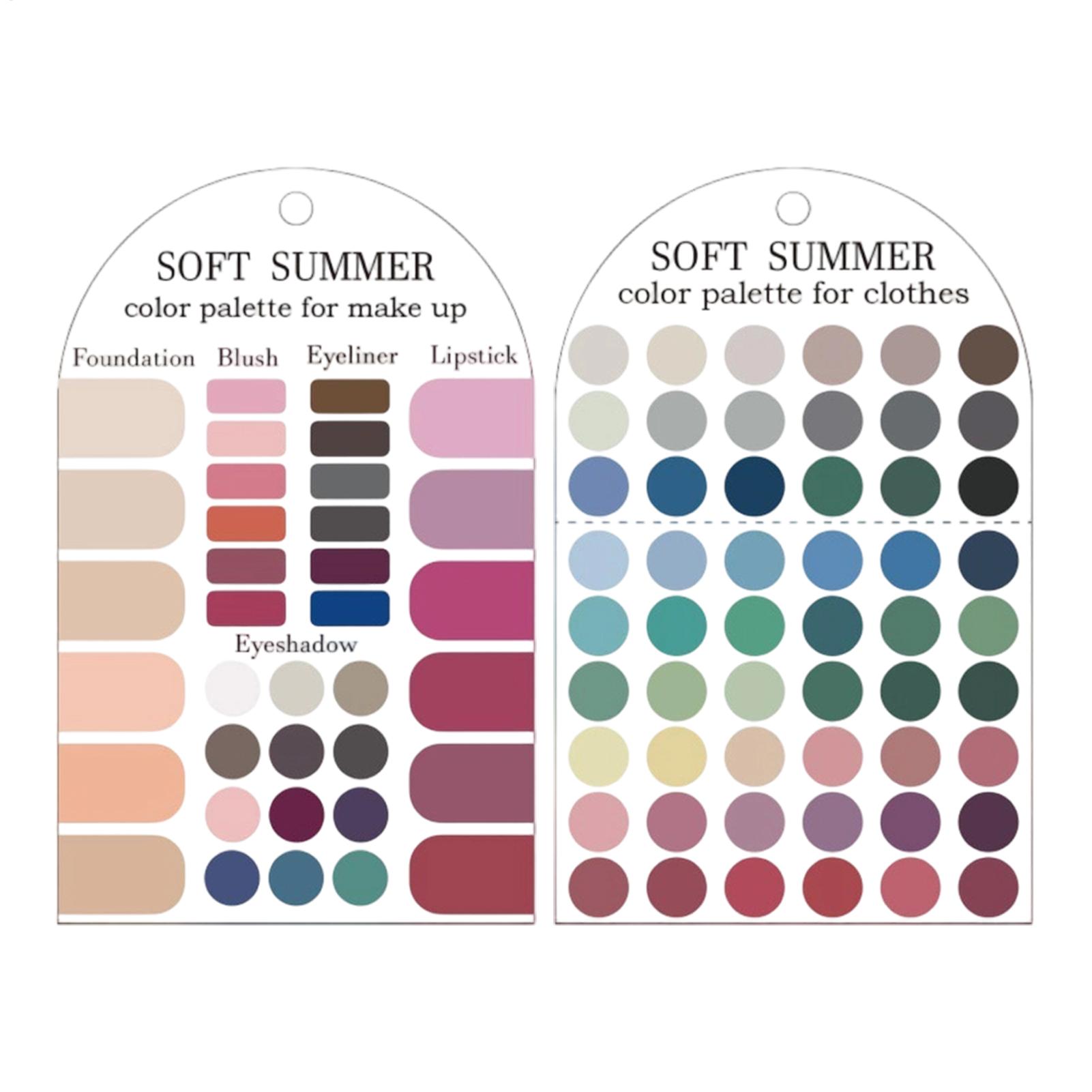 2 Pieces Acrylic Seasonal Pale - Summer Clothing Palette recension och pris