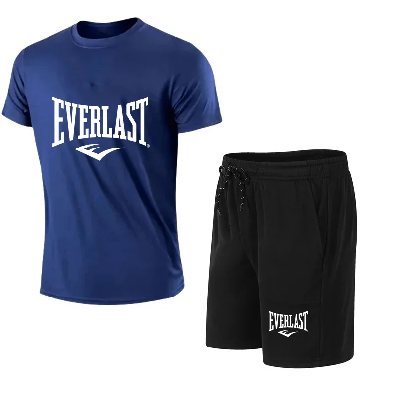 2026 Men's Summer T-Shirt+Shor - Summer Gym Clothing recension och pris