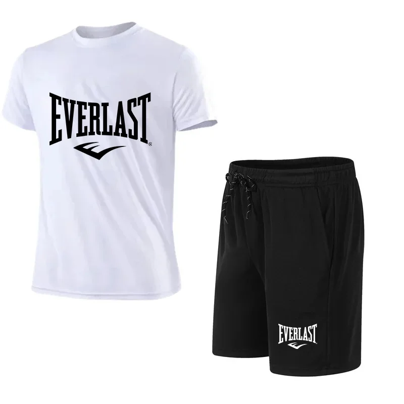 2026 Men's Summer T-Shirt+Shor - Summer Gym Clothing recension och pris