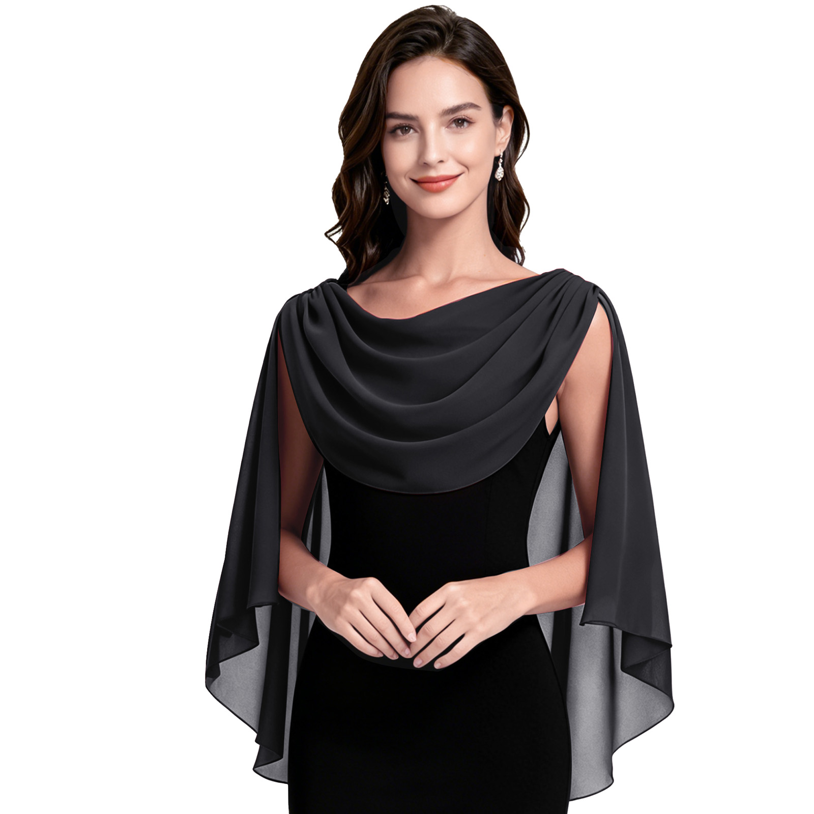 Cowl Neck Shawls Wraps for Wom - Summer Clothing Accessories recension och pris