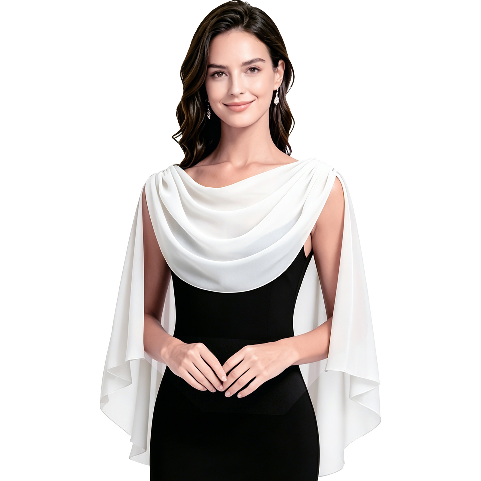 Cowl Neck Shawls Wraps for Wom - Summer Clothing Accessories recension och pris