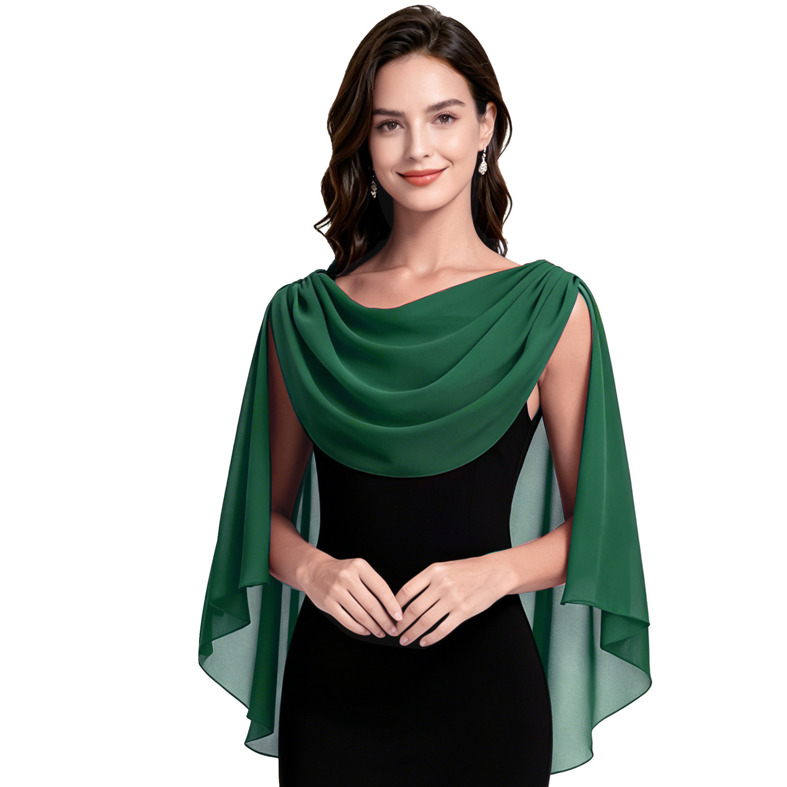 Cowl Neck Shawls Wraps for Wom - Summer Clothing Accessories recension och pris