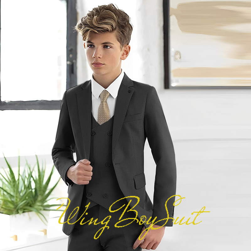 Ivory Boys Suit 3 Piece Jacket - Yours Clothing Summer Jackets recension och pris