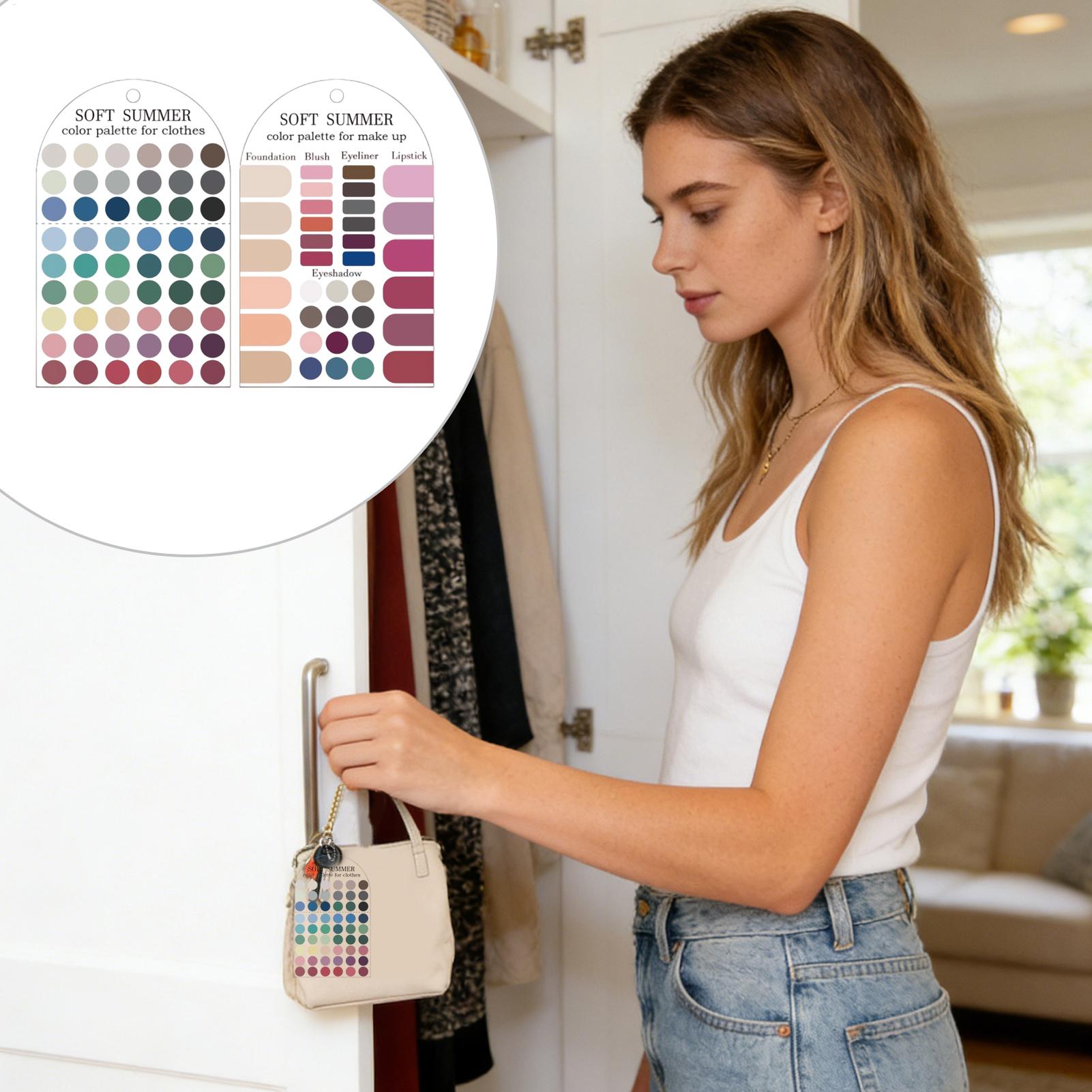 2 Pieces Acrylic Seasonal Pale - Summer Clothing Palette recension och pris