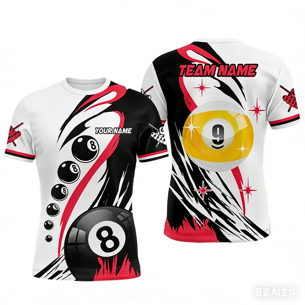 Fashion Billiards Sports Men's - Summer Clothing Name recension och pris