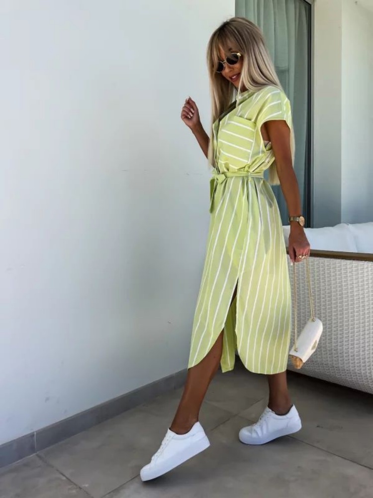 Short Sleeve Striped Shirt Dre - Summer Clothing Looks recension och pris
