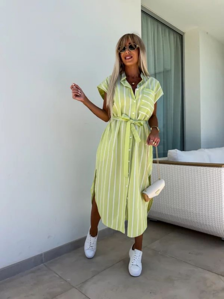 Short Sleeve Striped Shirt Dre - Summer Clothing Looks recension och pris