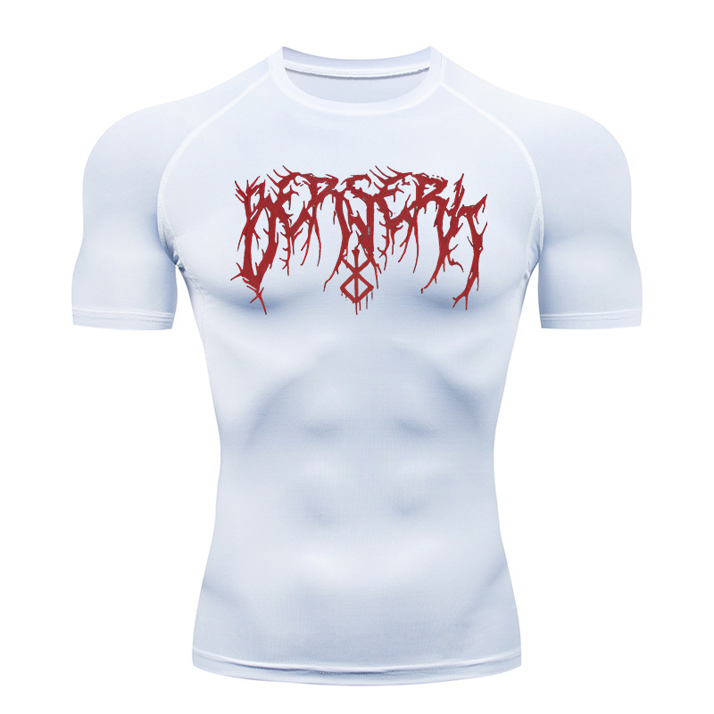 Gym Workout Rash Guard for Men - Summer Gym Clothing recension och pris