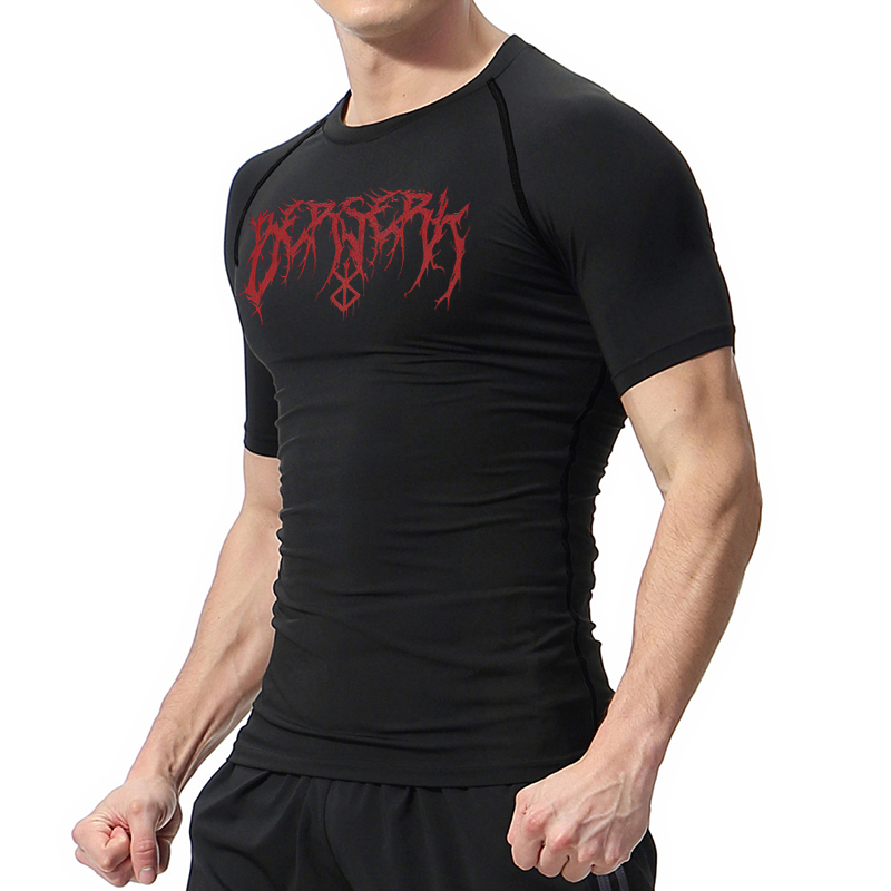 Gym Workout Rash Guard for Men - Summer Gym Clothing recension och pris