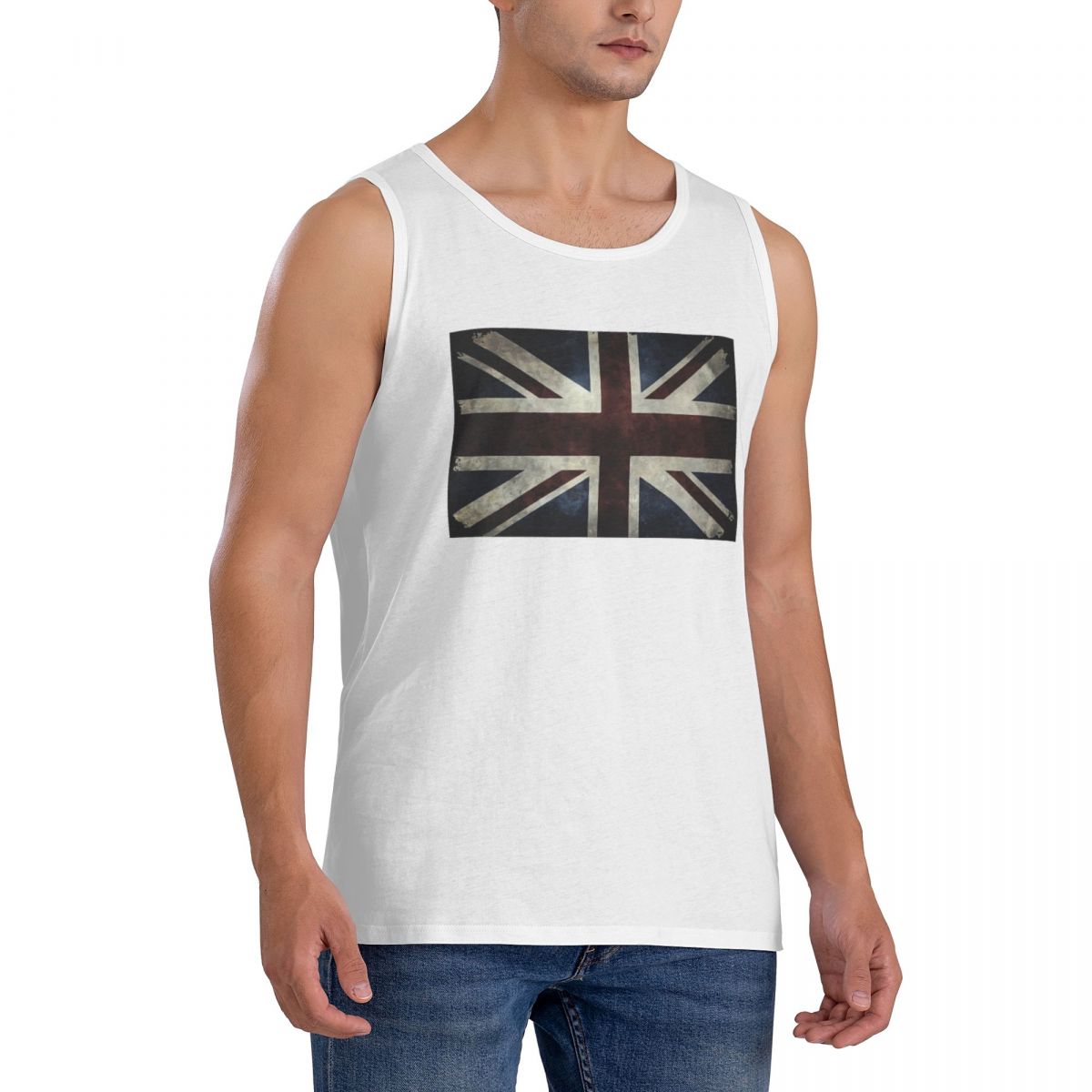 100% Cotton Union Jack Flag Of - Summer Clothing Uk Men recension och pris
