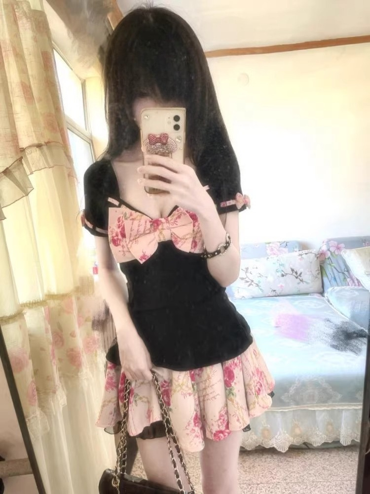 Women's Sweet Floral Print Two - Summer Clothing Accessories recension och pris