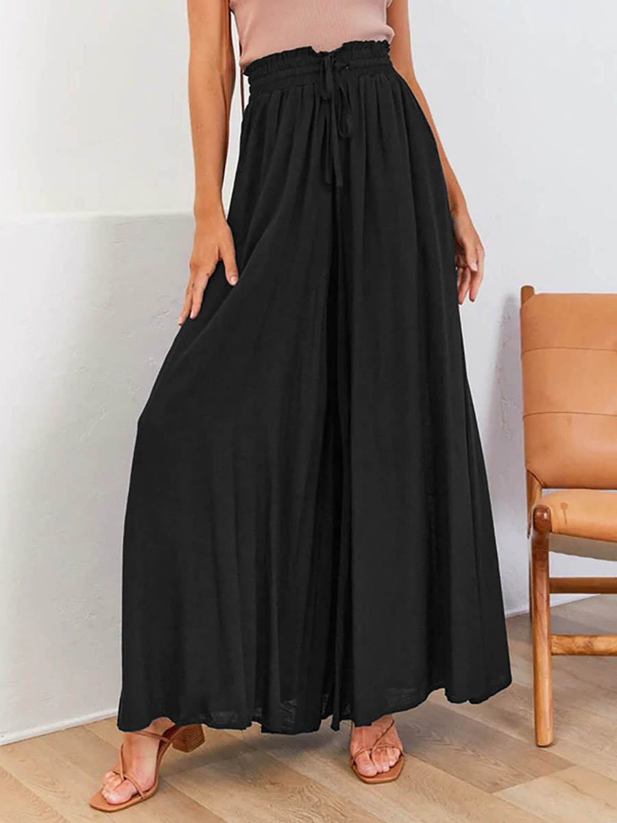 Women High Waist Wide Leg Pant - Palazzo Pant Wide recension och pris
