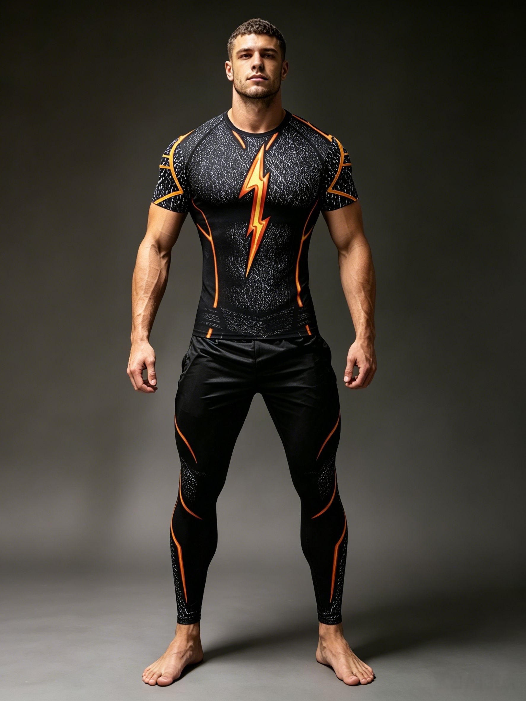 Men High Elastic Quick Dry Spo - Summer Gym Clothing recension och pris