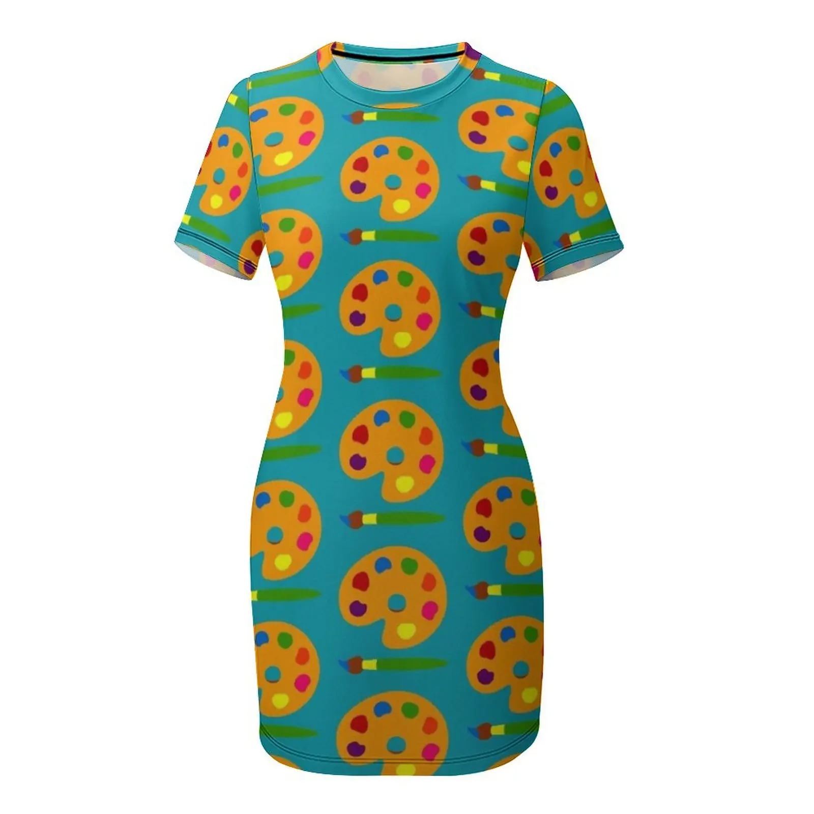 Colorful Paint Palette Short-S - Summer Clothing Palette recension och pris